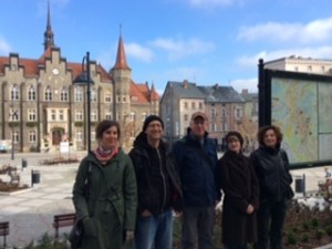 Daniela Dröscher, Carsten Brandau, Michael Müller, Kathi Loch und Barbara Kantel (von links nach rechts) Foto: Henning Fangauf
